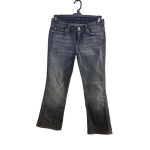 7 for all Mankind jeans, Women's size 28, stone washed, straight, bootcut, EUC
